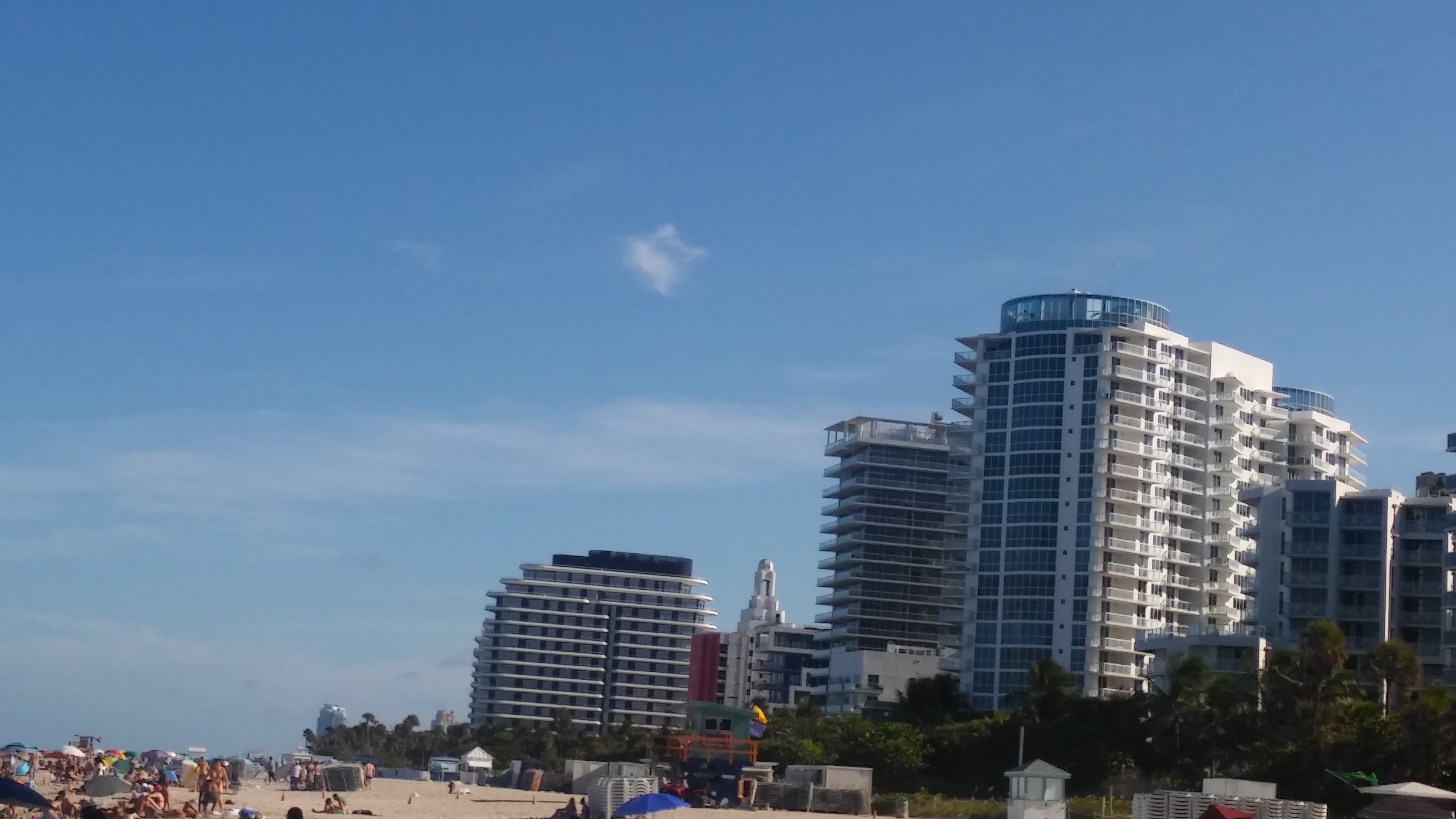 Picture of buildings at the beach